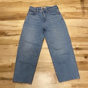 Madewell The Perfect Vintage Wide-Leg Crop Jean
